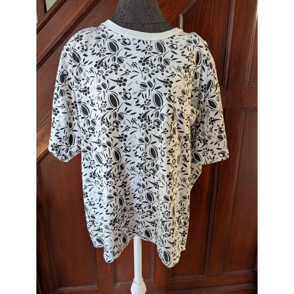 Venezia Womens Floral Pattern Top Size 2X - Picture 1 of 7